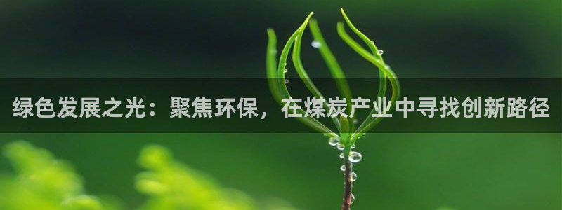 亿万首富手游：绿色发展之光：聚焦环保，在煤炭产业中寻找创新路径
