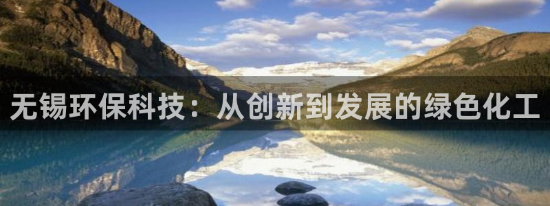 亿万先生游戏：无锡环保科技：从创新到发展的绿色化工