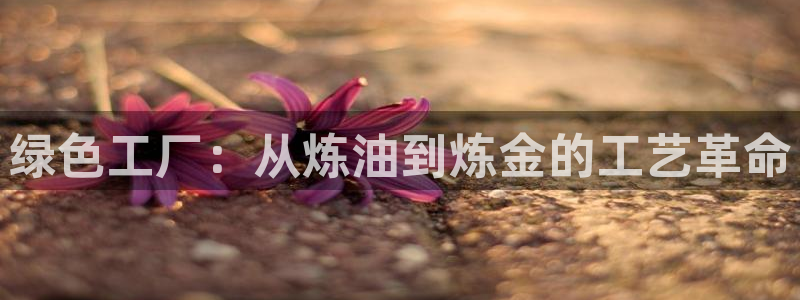 亿万app：绿色工厂：从炼油到炼金的工艺革命