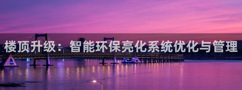 亿万先生官方网站客户端下载安装手机版：楼顶升级：智能环保亮化系统优化与管理